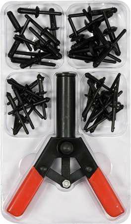 Yato NITOWNICA DO NITÓW PLASTIKOWYCH cpl. 41el. (16 mm)