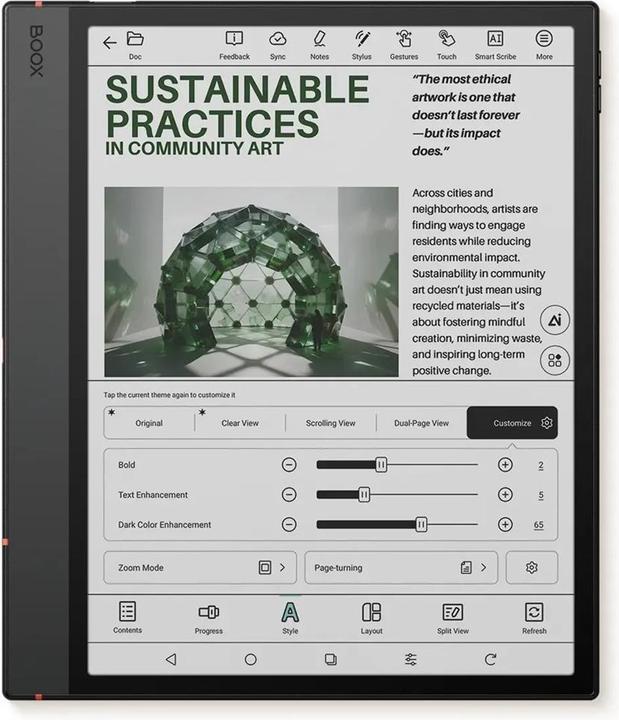 Actual product image Onyx Boox Note Air5 C (10.30", 64 GB)