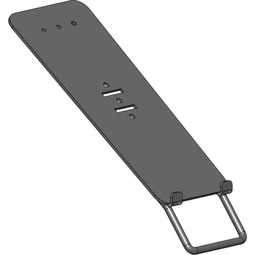 Max Michel Halteplatte für Ingenico Desk/3500, Barcode-Scanner Zubehör