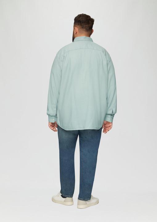 Immagine prodotto s.Oliver Hemd Regular Fit: Strukturiertes Baumwollhemd mit Button-Down-Kragen (5XL)