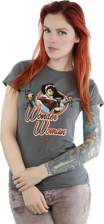 Immagine prodotto Wonder Woman Bombshells Maglietta Distintivo Donna (XS)