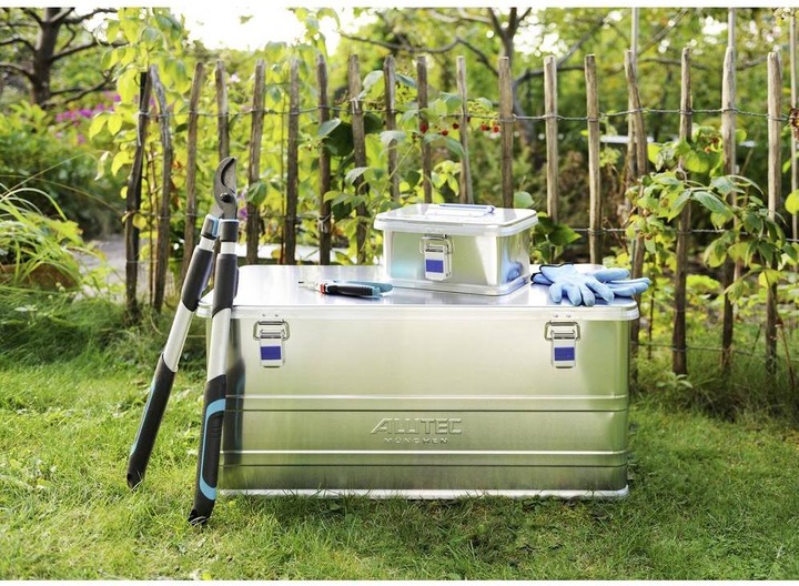 Productafbeelding Alutec Transportbox COMFORT Aluminium (L x B H) 580 385 332 mm (58 x 38,5 x 33,5 cm, 60 l)