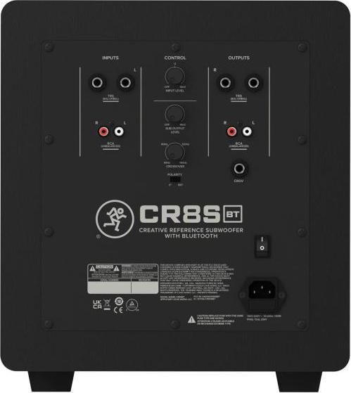 Produktbild Mackie Subwoofer CR8SBT aktiver Bluetooth-Subwoofer mit 2x Klinkenkabel (Subwoofer aktiv)