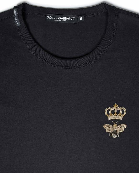 Actual product image Dolce & Gabbana T-shirts And Polos Black (48)