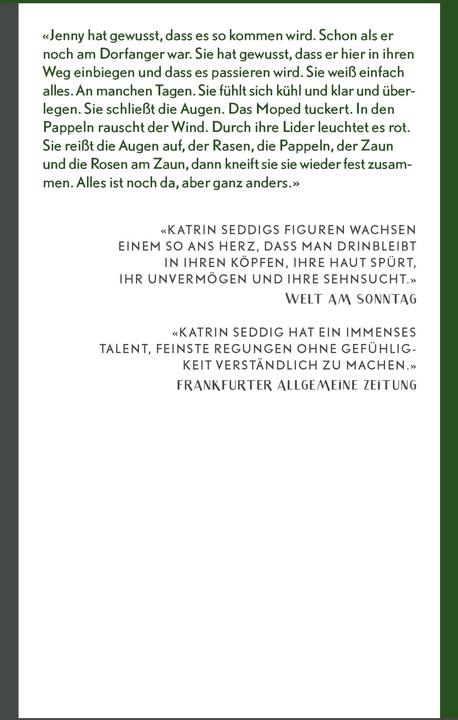 Produktbild Das Dorf (Deutsch, Katrin Seddig, 2017)