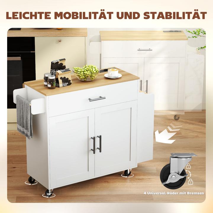 Image du produit Homcom Ilot de cuisine