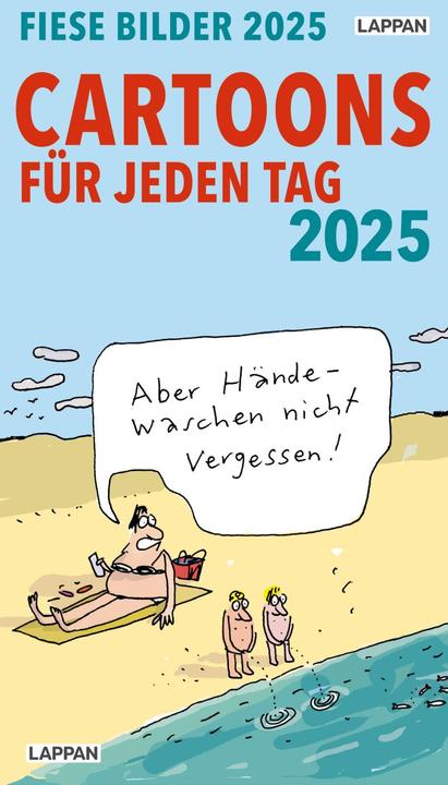 Produktbild Fiese Bilder Cartoons für jeden Tag 2025: Tageskalender