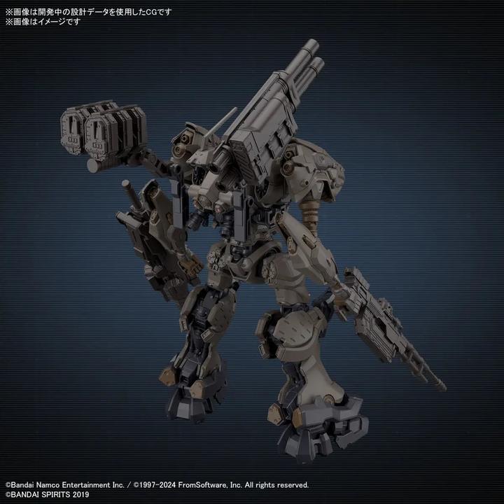 Actual product image Bandai ARMORED CORE VI - RaD CC-2000 Orbiter Nightfall - Model Kit