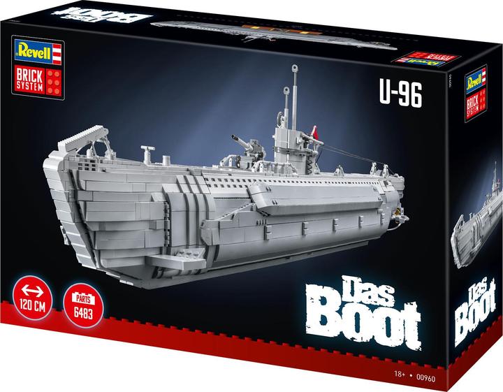 Actual product image Revell German Submarine U-96 Das Boot - Brick System