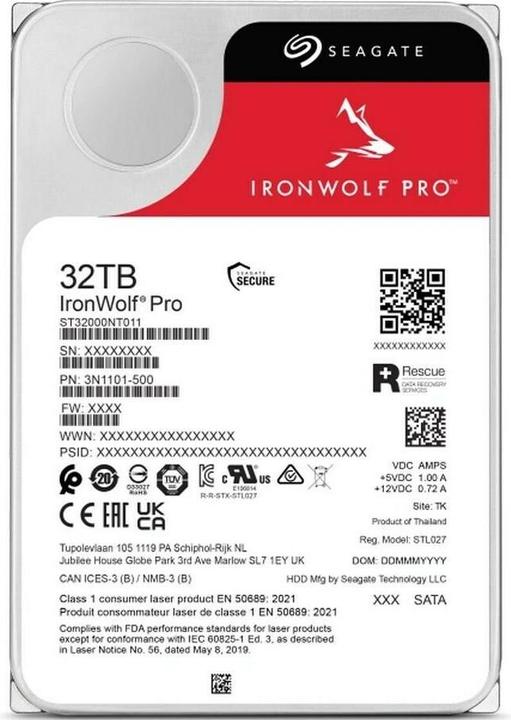 Produktbild Seagate IronWolf Pro (32 TB, 3.5")