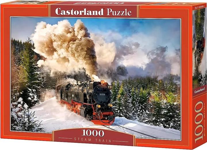 Castorland Steam Train, Puzzle 1000 Teile (1000 Teile)