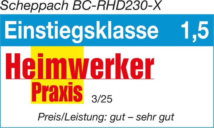 Produktbild Scheppach Akku-Bohrhammer BC-RHD230-X (Akkubetrieb)
