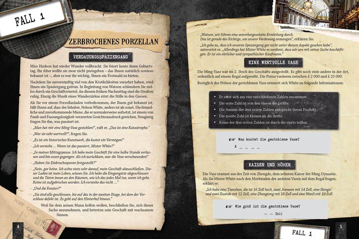 Actual product image Detective Games – Löse die Fälle! (2 Bücher im Bundle) (German, Beate Huth, Clémence Roux de Luze, Gesa Mattiesch, Gilles Saint-Martin, Michele Lecreux, Pascal Guichard, 2023)