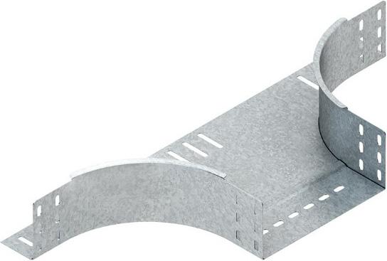 Actual product image Niedax NIE RTA85.400 add-on T-piece 85x402mm with unhinged side rails bandverz. (8.50 cm)