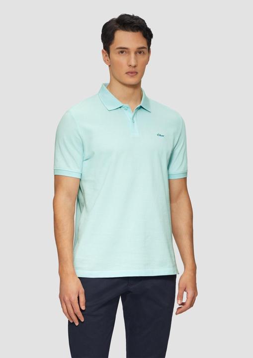 Actual product image S.Oliver Polo-Shirt Poloshirt aus Baumwollpiqué (L)