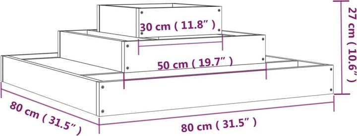 Produktbild vidaXL Pflanzgefäss