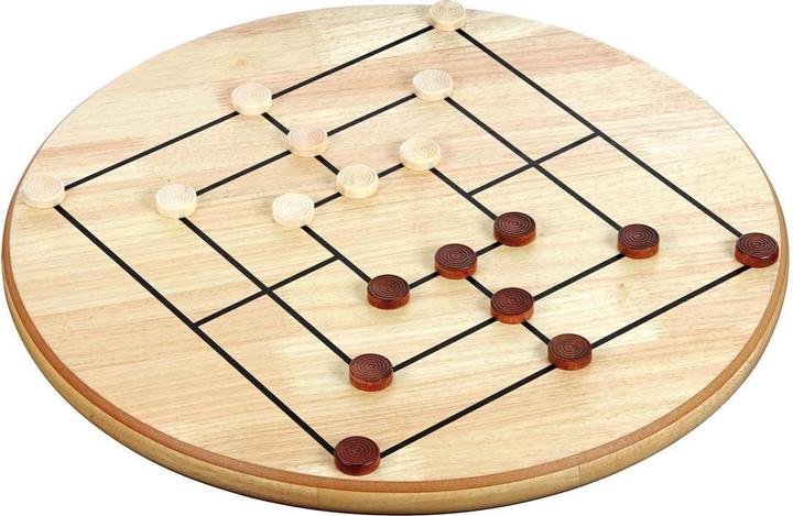 Produktbild Philos Halma-Mühle Kombination Maxi (Deutsch, Englisch, Französisch, 2 - 6 Spieler)