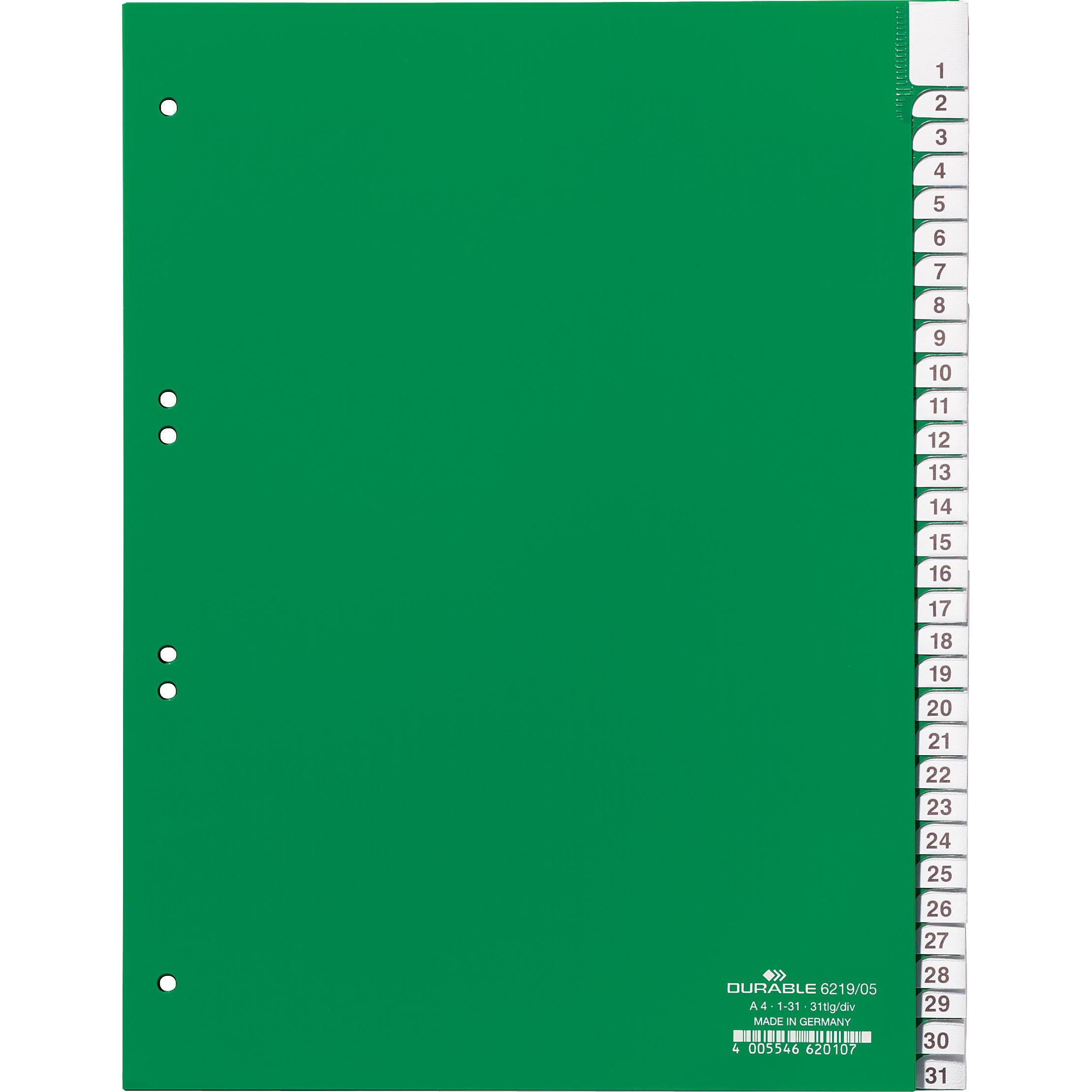 Durable, Ordner Zubehör, Register PP