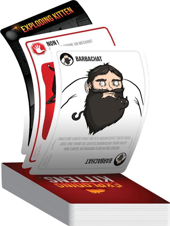 Immagine prodotto Exploding Kittens Asmodee (Francese, 2 Giocatori)
