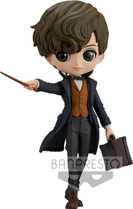 Actual product image Banpresto Fantastic Beasts Q-Posket Newt Scamander II (B) 15cm