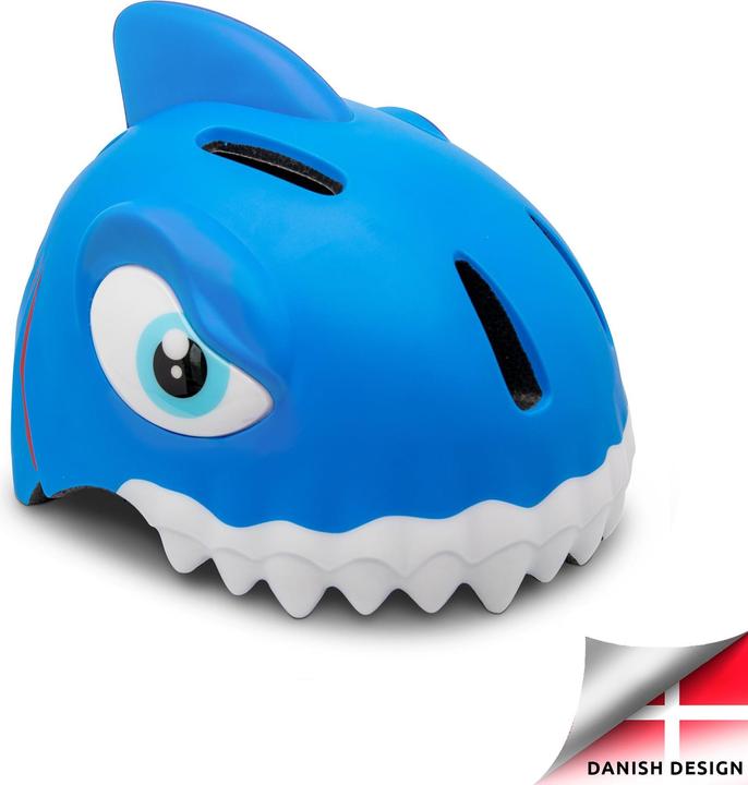 Image du produit Crazy Safety Shark Bicycle Helmet - Bleu (100501-04-01) (49 - 55 cm)