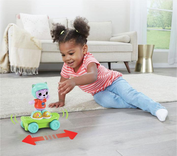 Immagine prodotto VTech Amici degli animali Kato il gatto con lo skateboard (Olandese)