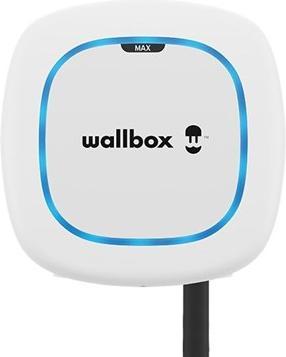 Wallbox Electric Vehicle charge | Pulsar Max | 22 kW | Wi-Fi Bluetooth | 5 m | White (22 kW)