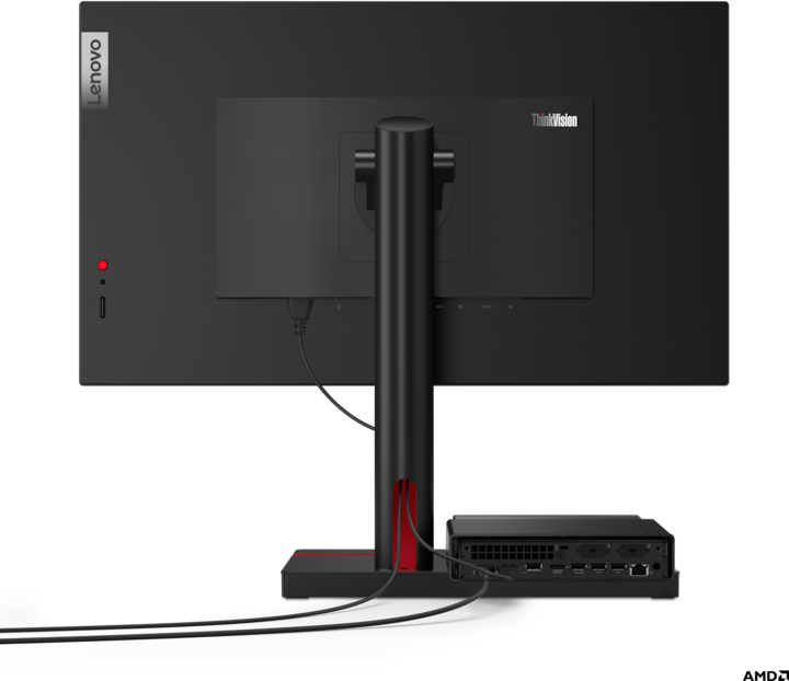 Produktbild Lenovo ThinkCentre M75q Gen 5 (AMD Ryzen 7 PRO 8700GE, 32 GB, 1000 GB, Radeon 780M)
