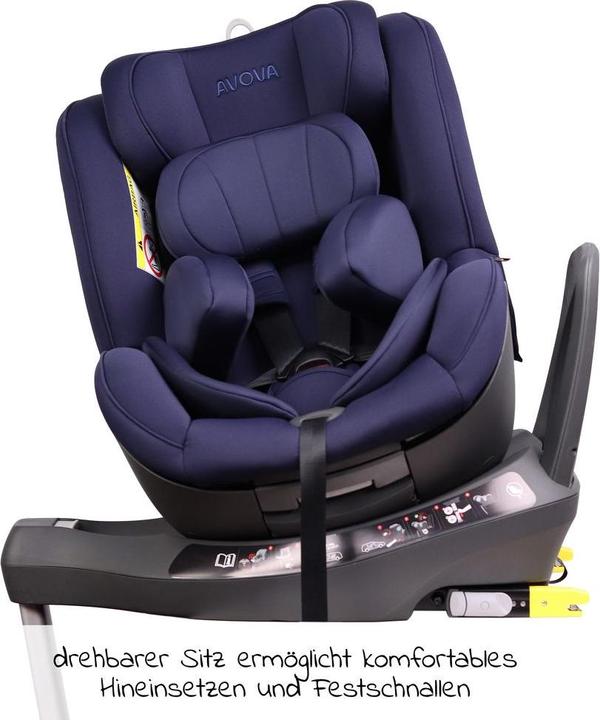 Actual product image Avova Reboarder reboarder child seat Sperber-Fix i-Size 40 cm - 105 (Reboarder)