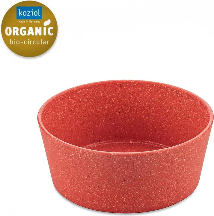 Actual product image Koziol Bowl Connect 400 ml, 2 pieces, Red (12.30 cm, 0.40 l, 2 x)