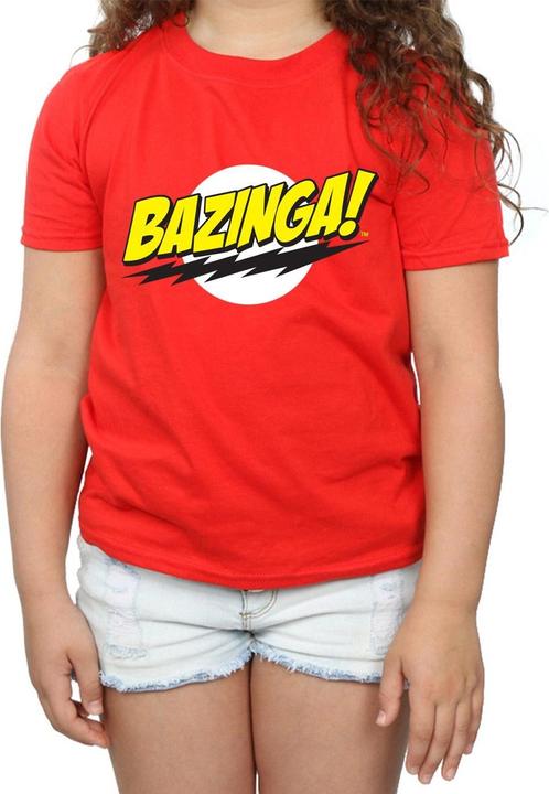 Actual product image Dam Girls Bazinga Cotton T-Shirt (152, 158)