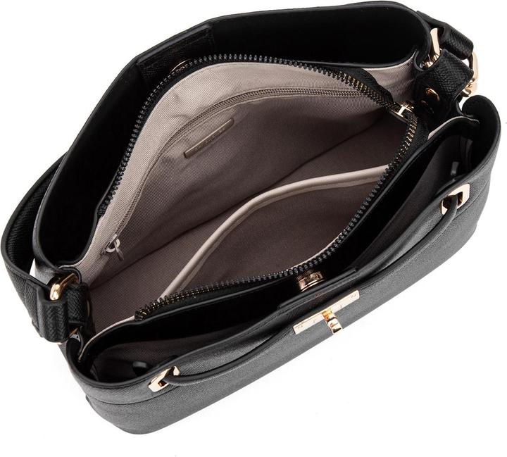 Produktbild David Jones Damen Handtasche - Solara Prime Modell - 100% Veganes Leder - 26.0 X 22.0 X 11.0 Cm