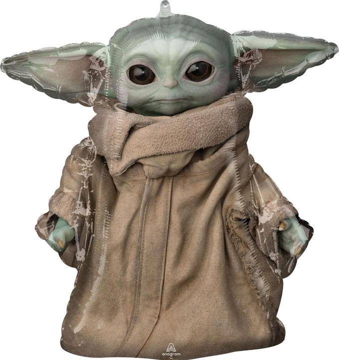 Amscan Ballon Alu - Bébé Yoda (63cm)