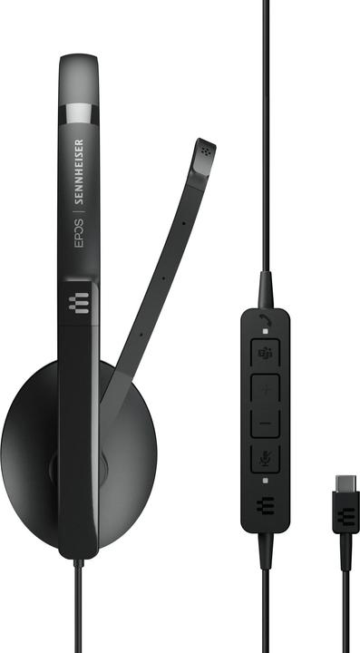 Actual product image Sennheiser Adapt 160T II Duo MS (Cable, USB-C)