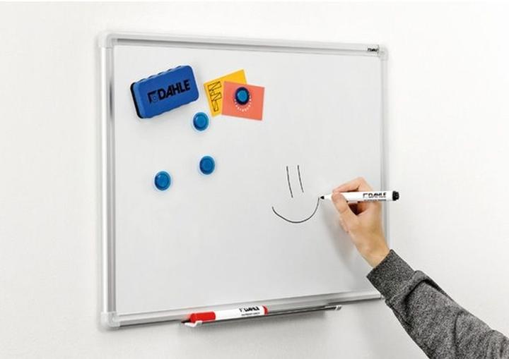 Actual product image Dahle Whiteboard c Board 96151 (W x H) 90 cm 60 Landscape or portrait format, Incl. storage tray (90 x 60 cm)