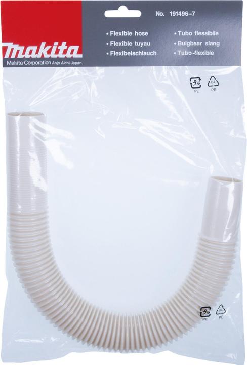 Actual product image Makita Suction hose ( 191496-7 ) for battery vacuum cleaner DCL / CL