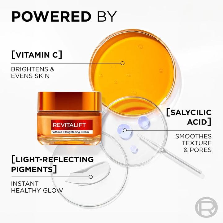 Produktbild L'Oréal Paris Revitalift Vitamin C Brightening Cream (50 ml, Tagescreme)