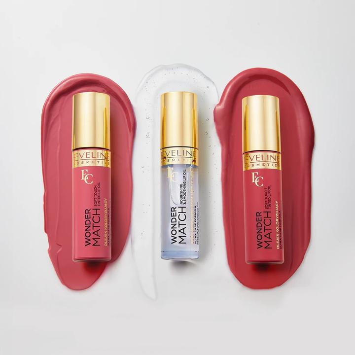 Productafbeelding Eveline Wonder Match Lipolie 04 5ml - Voedende Lipolie (5 ml)