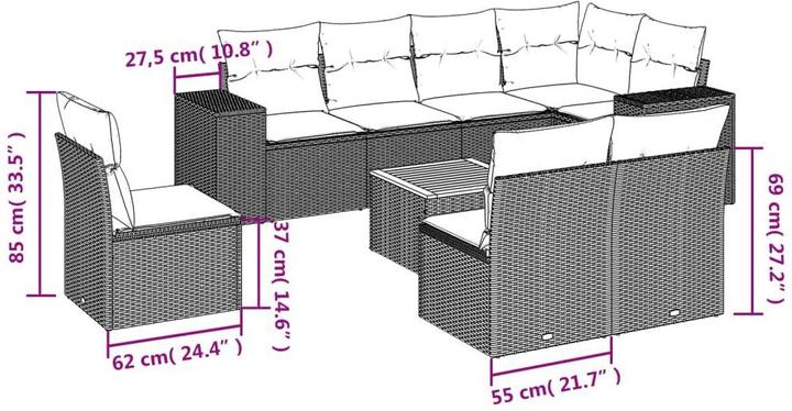 Produktbild vidaXL Jazmine