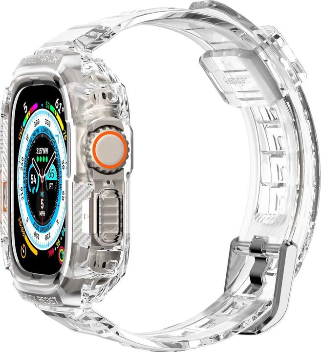 Produktbild Spigen RUGGED ARMOR "PRO" Apple Watch ULTRA (49MM) CRYSTAL CLEAR (Thermoplastic polyurethane (TPU))