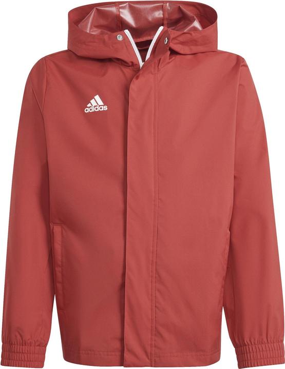 Actual product image adidas Kids Jacket Entrada 22 All-Weather red IK4013 (140cm) (140)