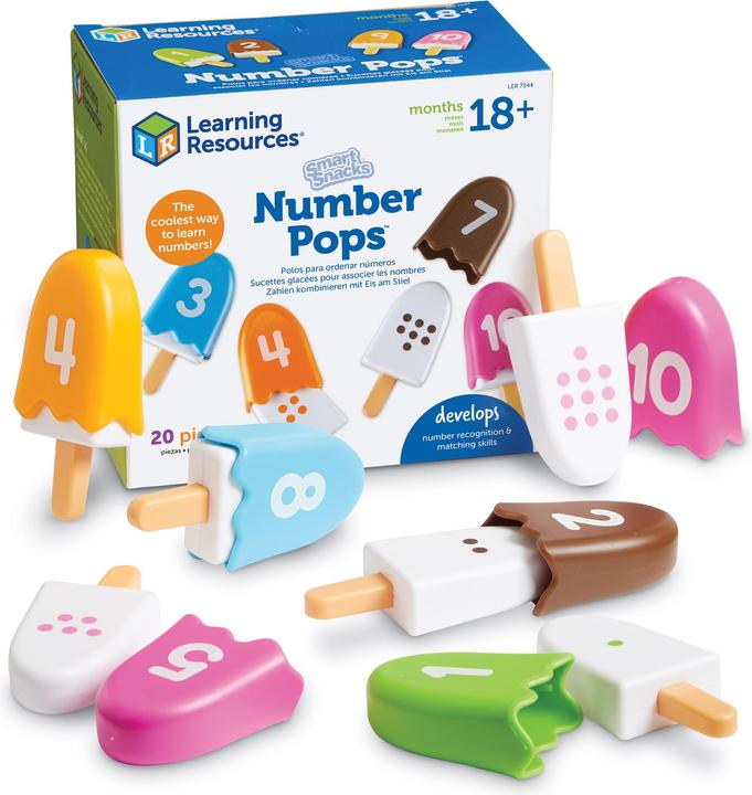 Produktbild Learning Resources Smart Snacks Numberpops