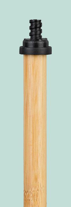 Produktbild Relaxdays - WC Garnitur Holz & Metall, Schwarz/Hellbraun, 78,5 x 23 x 18 cm