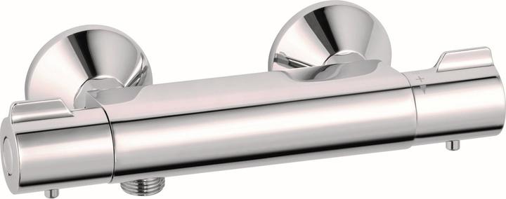 Plieger Comfort New - douchekraan thermostatisch - hartafstand 120mm - chroom (1198014)