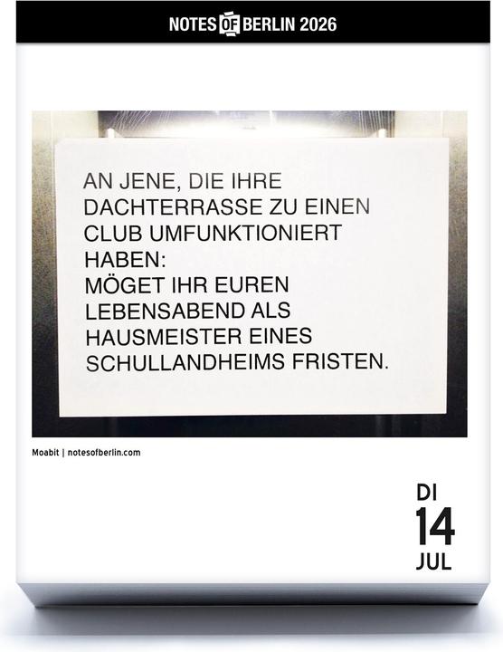 Produktbild Seltmann Notes of Berlin 2026