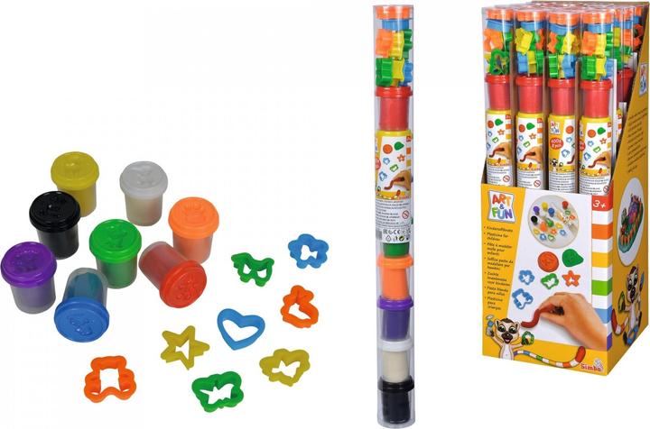 Actual product image Simba Art & Fun Kinderklei met Kleivormpjes