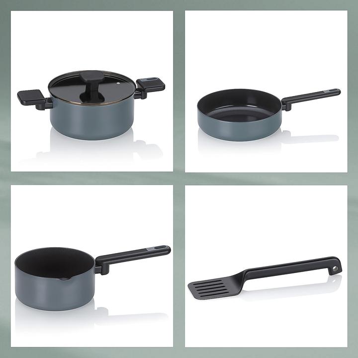 Produktbild Kela Kochtopf-Set Mira 5tlg (Kochtopf, Aluminium)