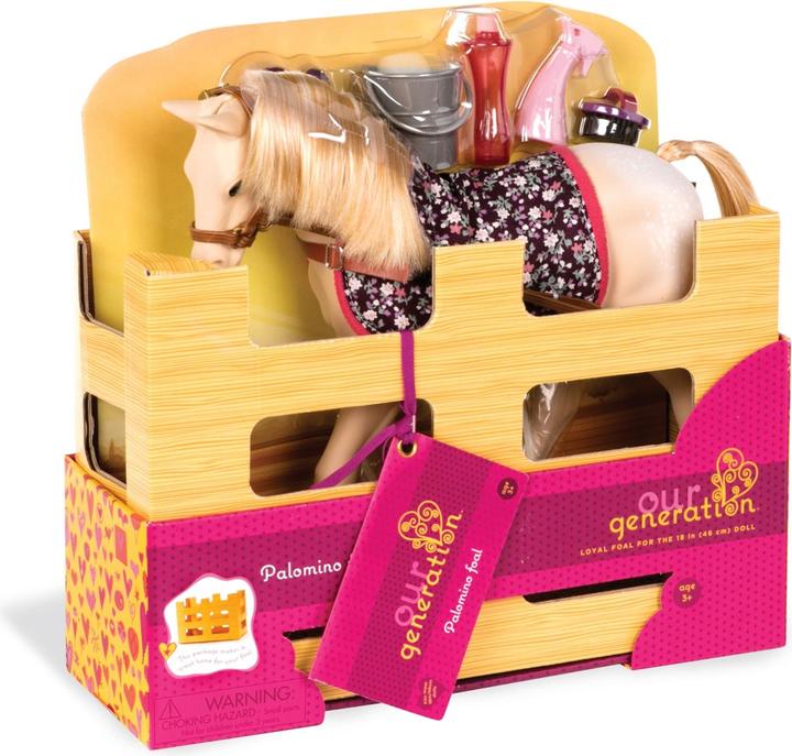 Actual product image Our Generation Palomino foal