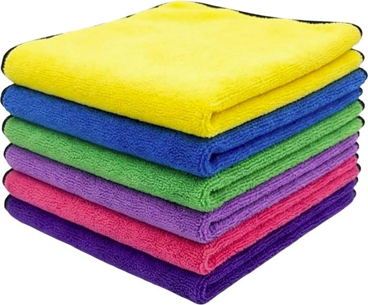 Produktbild Avizar 6er Set Auto Reinigungstücher fusselfrei
