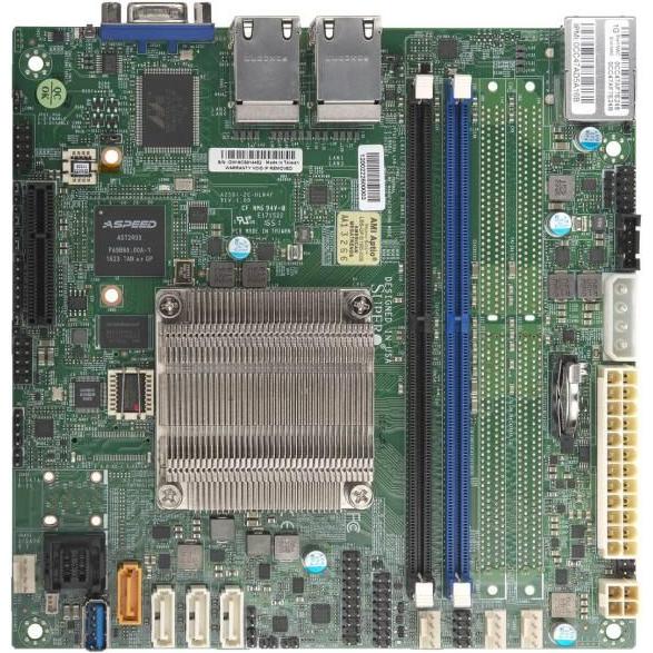 Supermicro A2SDi-4C-HLN4F (FCBGA1310, Intel SoC, Mini-ITX), Mainboard